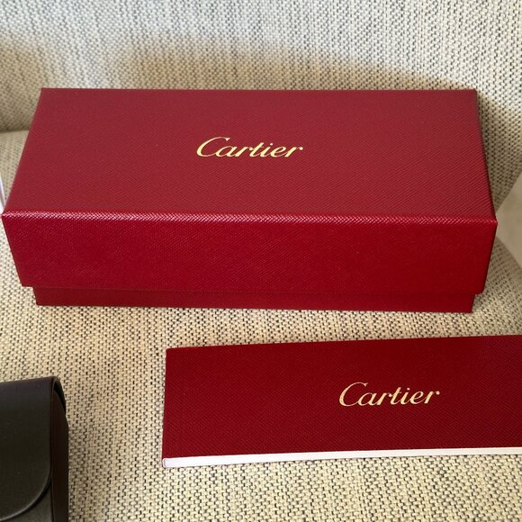 Cartier Eyewear Panthère de Cartier oversized sunglasses CT0356S-003 $1245 main image 5